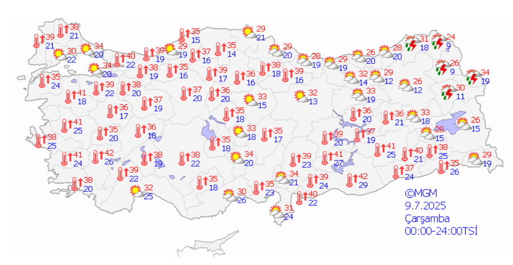 Meteoroloji'den İstanbul İçin Uyarı: Sıcaklık Rekor Kıracak! Meteoroloji