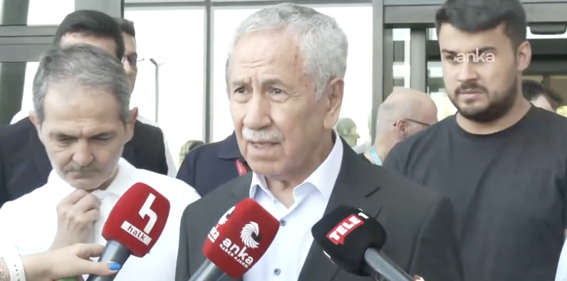 Bülent Arınç'tan Murat Çalık'a sürpriz ziyaret! İnsaf, merhamet, vicdan tavsiye etti... - Resim : 1