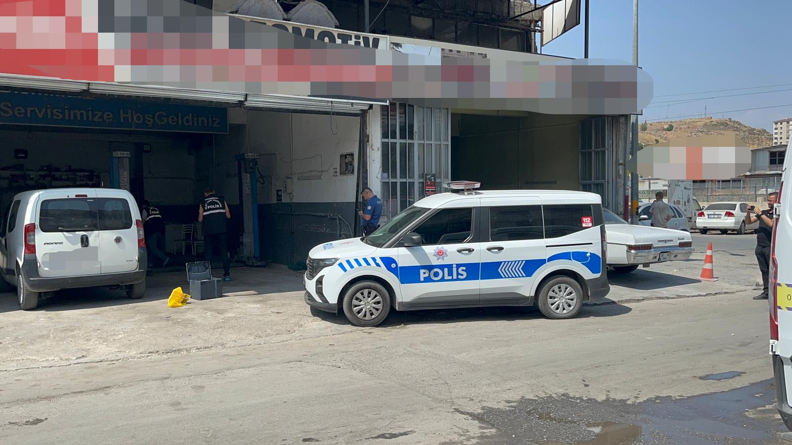 Kayseri'de oto tamircide silahlı kavga; 1 yaralı