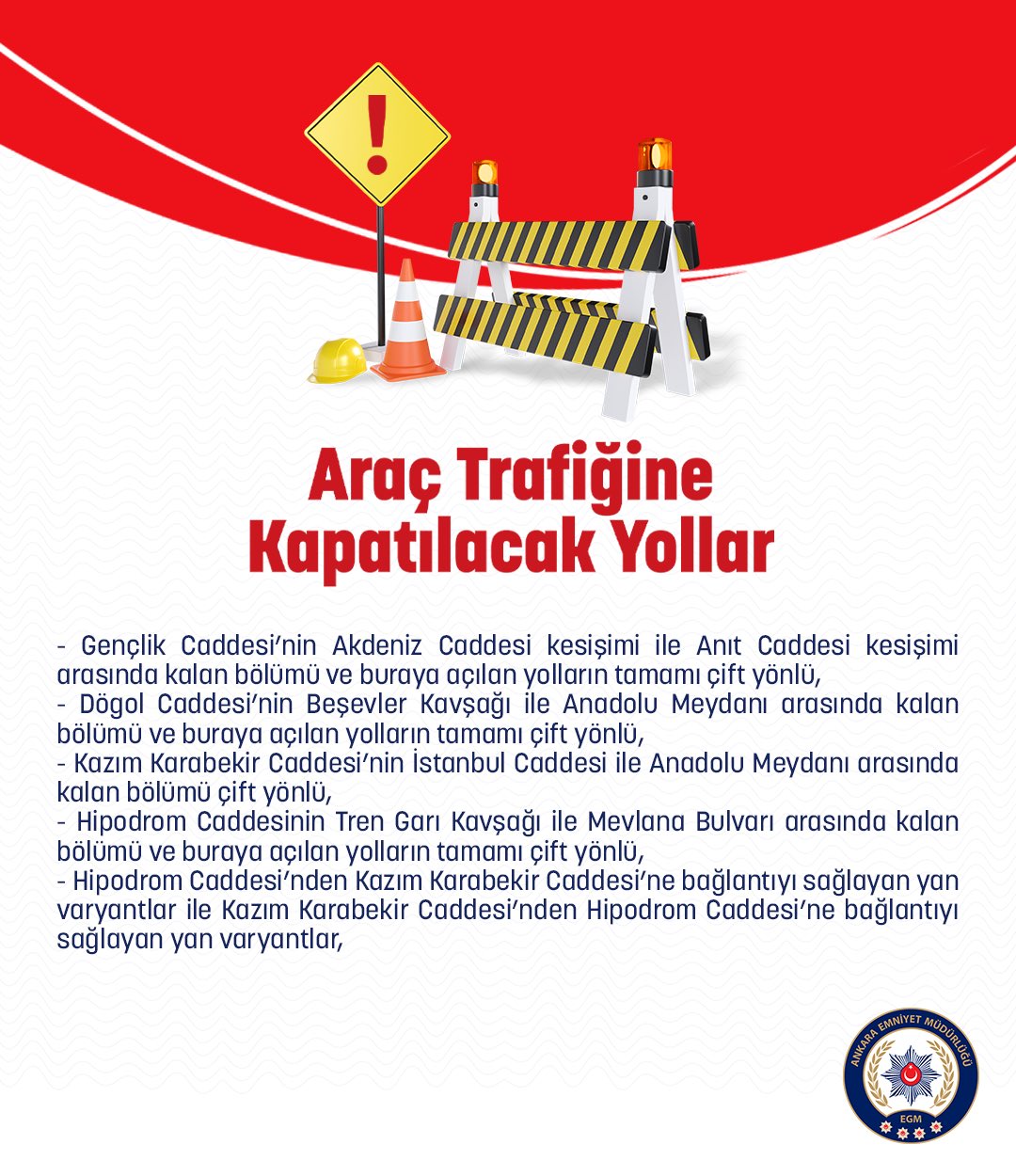 CHP mitingi öncesi ‘emniyet tedbirleri’: Yarın bu yollar trafiğe kapalı! - Resim : 2