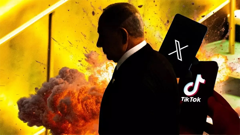 Sosyal medya için "savaş aracı" diyen Netanyahu, TikTok'tan sonra sıranın X'te olduğunu söyledi