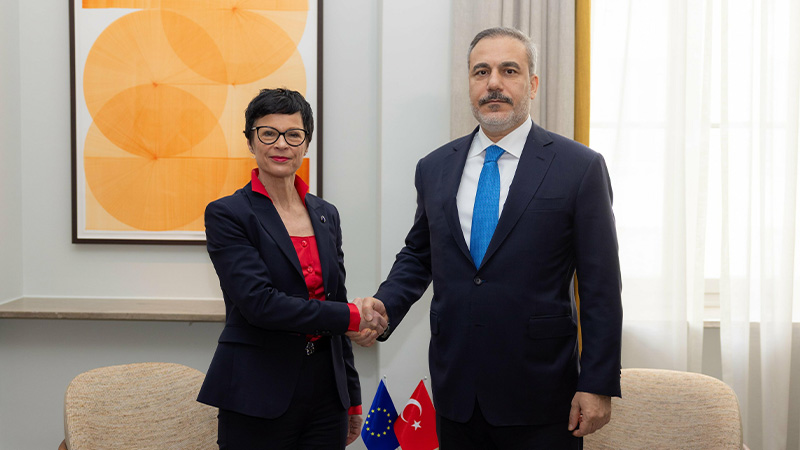 Dışişleri Bakanı Fidan, Avrupa Komisyonu Genişlemeden Sorumlu Komiseri Kos ile görüştü: Türkiye - Avrupa Birliği ilişkileri ve bölgesel bağlantısallık konuşuldu