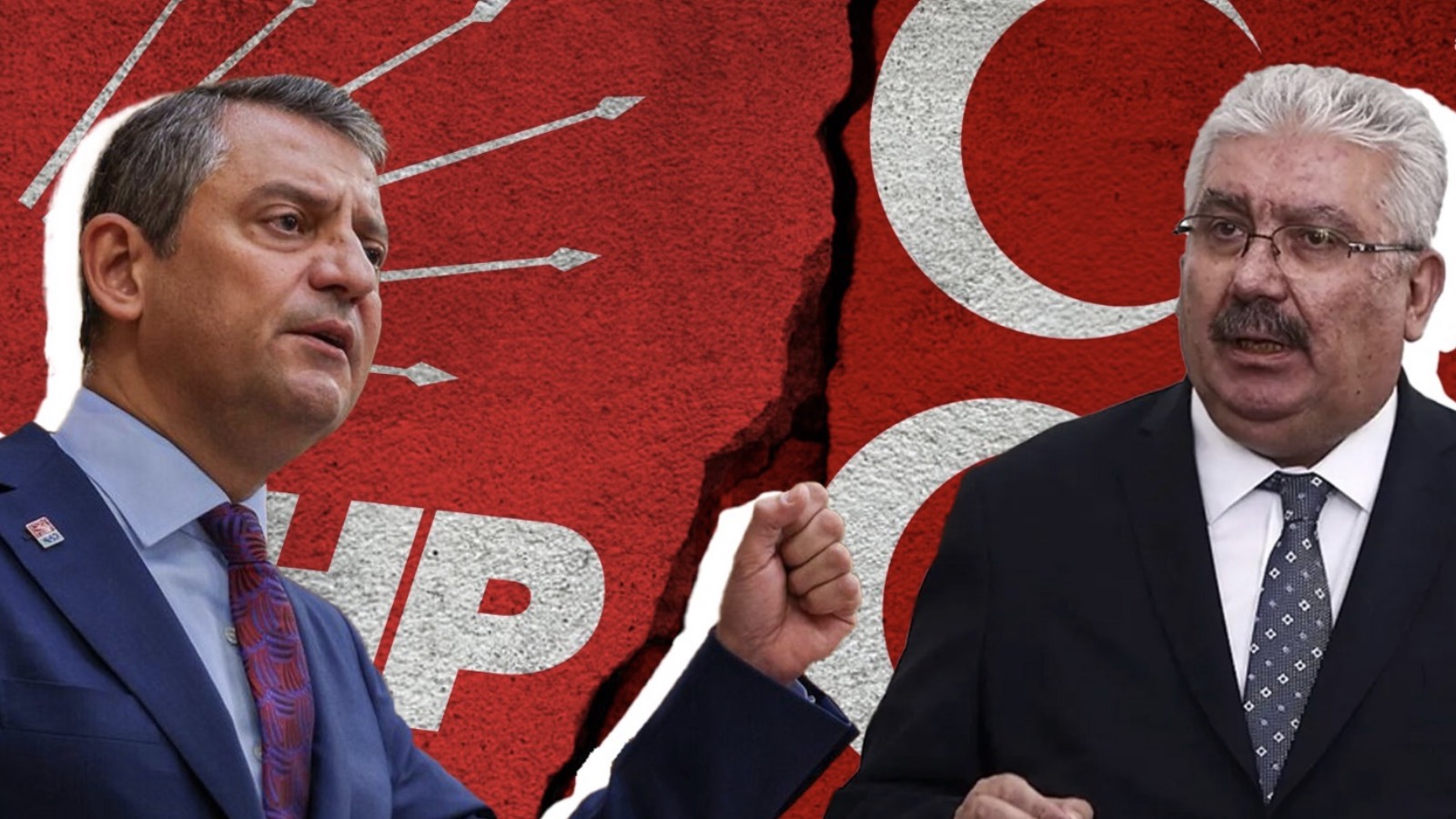 Özel'i hedef alan MHP'li Yalçın'a CHP'den yanıt: Siyaset dediğin 'şarjör', 'tabanca', 'parmak sokmak' üzerinden değil, hukuk üzerinden yürür!