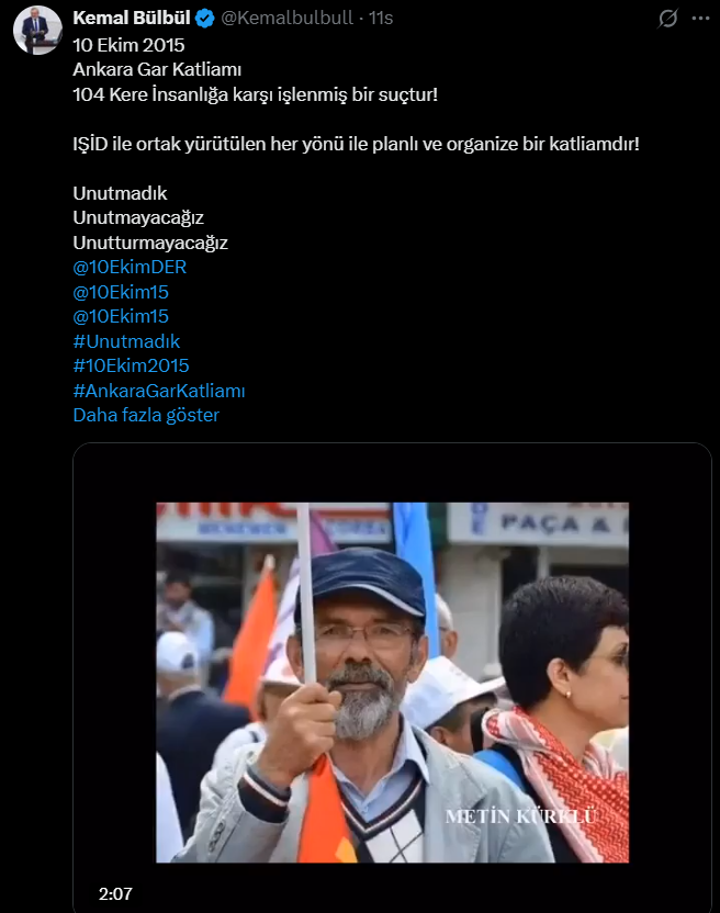 27. dönem HDP Antalya milletvekili Kemal Bülbül