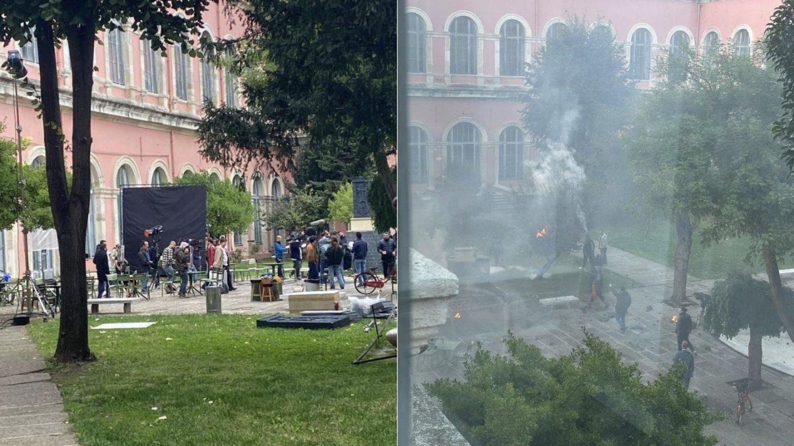 İTÜ öğrencilerinden kampüslerindeki 'Abdullah Çatlı' filminin çekimlerine tepki: Faili meçhullerin kamusal alanımıza taşınmasına izin vermiyoruz