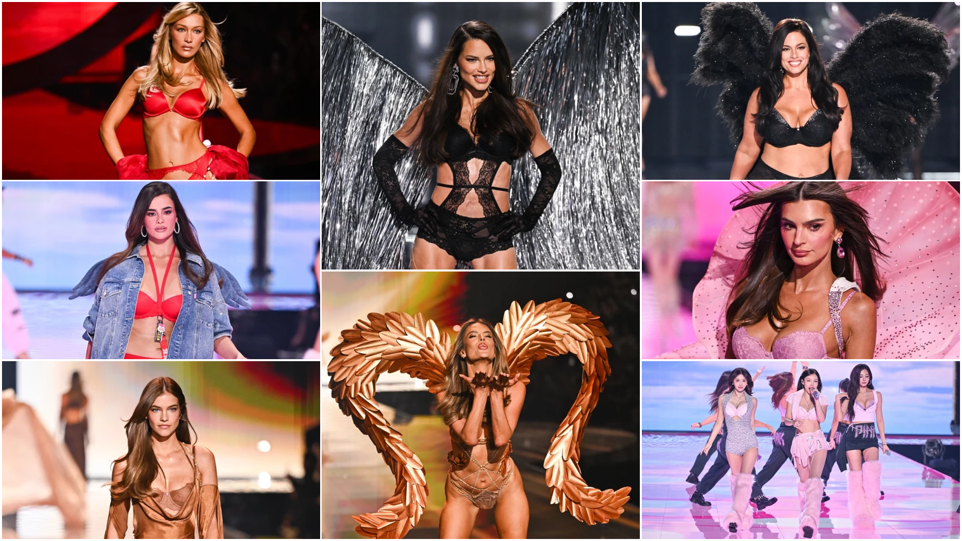 Victoria’s Secret Fashion Show: Melekler geri döndü; 9 aylık hamile Jasmine Tookes podyuma çıktı