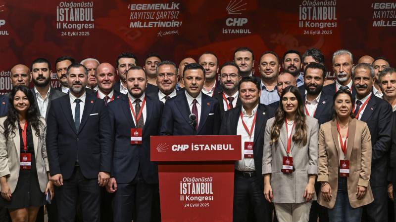 CHP İstanbul İl Kongresi | Tek aday Özgür Çelik, yeniden il başkanı seçildi: İstanbul'dan yaktığımız kıvılcım, Türkiye'yi aydınlatacak