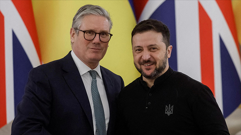 Zelenski, Britanya Başbakanı Starmer’la görüştü: Birleşik Krallık Ukrayna’nın en yakın müttefiki