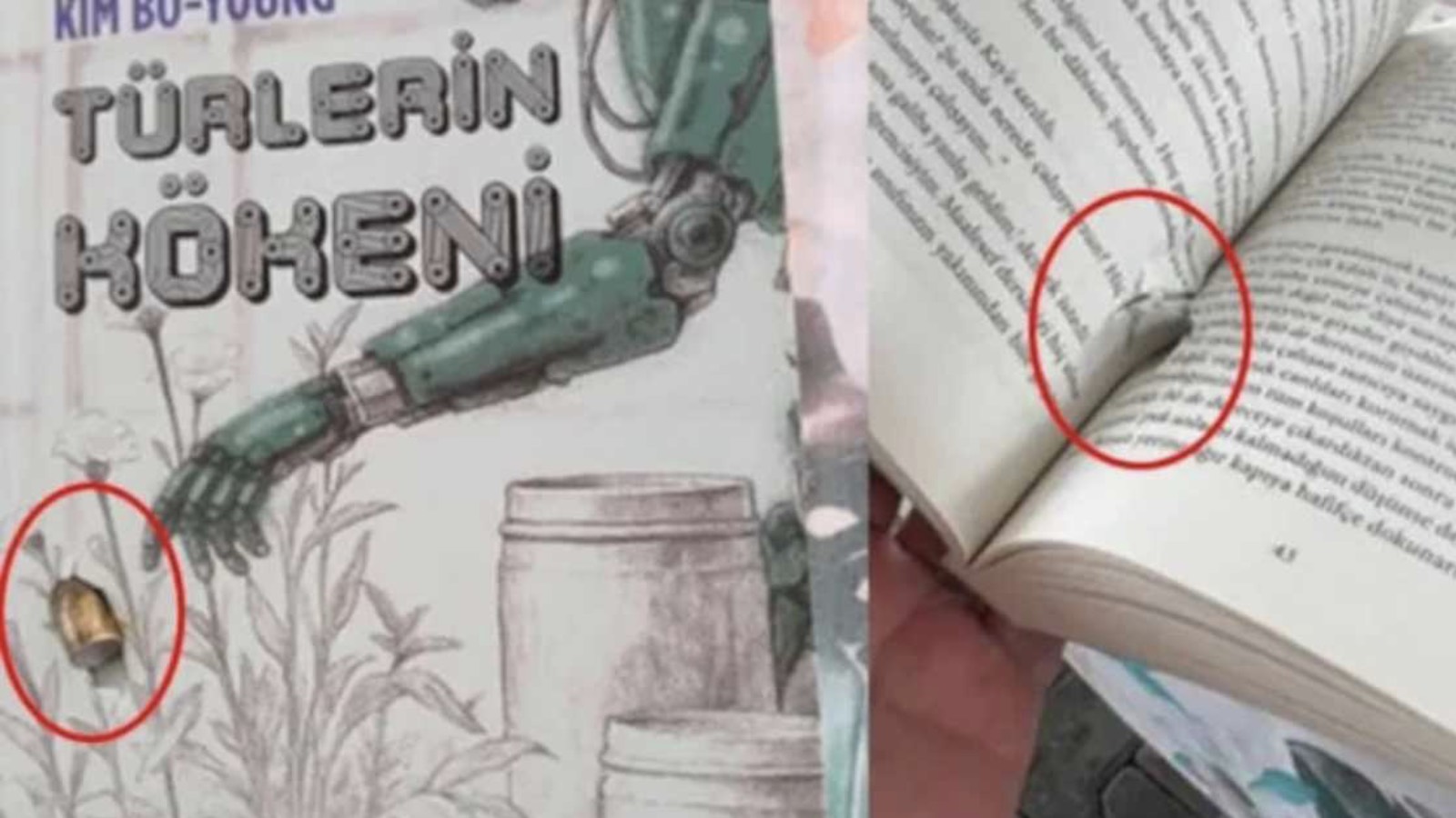 Yayınevine 'mermili' tehdit: Kitabın 'evrim teorisi'ni konu aldığı düşünmesiyle yapıldığı iddia edildi