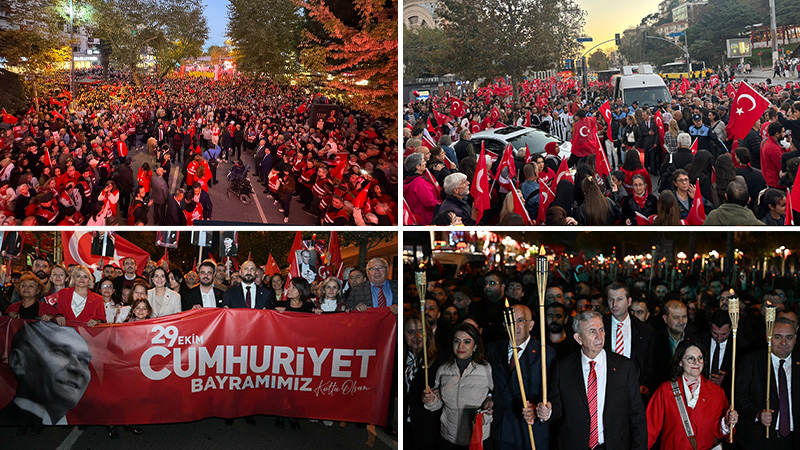 29 Ekim Cumhuriyet Bayramı ülke genelinde büyük bir coşkuyla kutlandı!