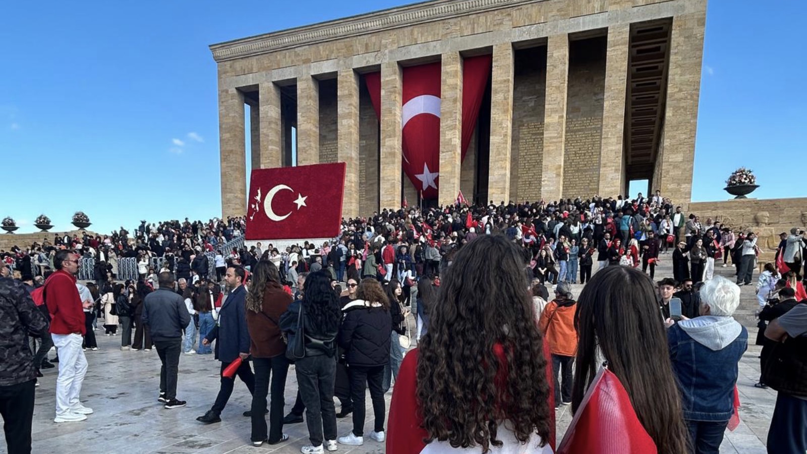 Ankara'da Cumhuriyet Bayramı coşkusu: Anıtkabir'i dün 1 milyonu aşkın vatandaş ziyaret etti
