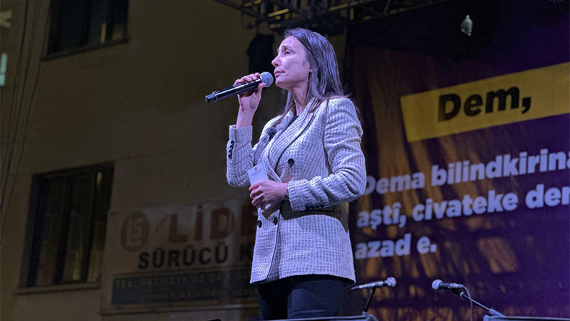 DEM Parti Eş Genel Başkanı Hatimoğulları: Yasal süreci gerektirmeyen somut adımlar atılmalıdır