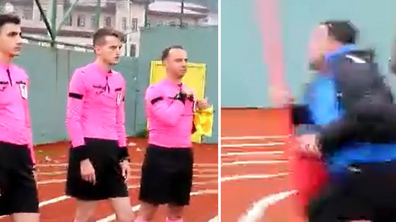 Korner direği ile darbedilen hakem de bahis soruşturmasında gözaltında