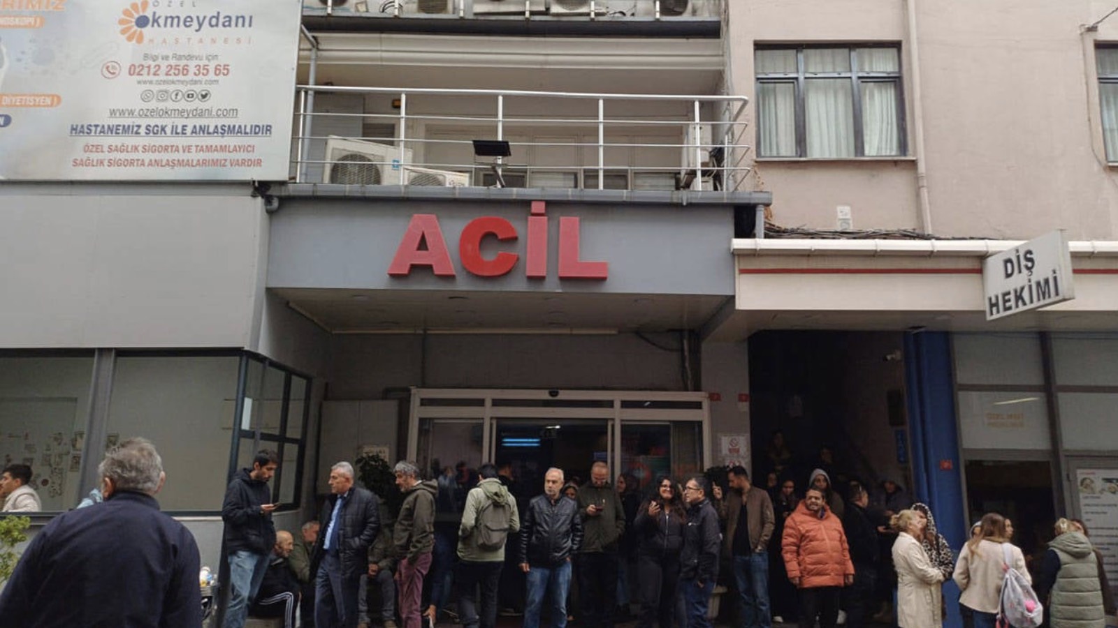 TİP Sözcüsü Kadıgil, Özel Okmeydanı Hastanesi önünde: 180 sağlık çalışanı, deprem bahanesiyle ücretsiz izne zorlanıyor