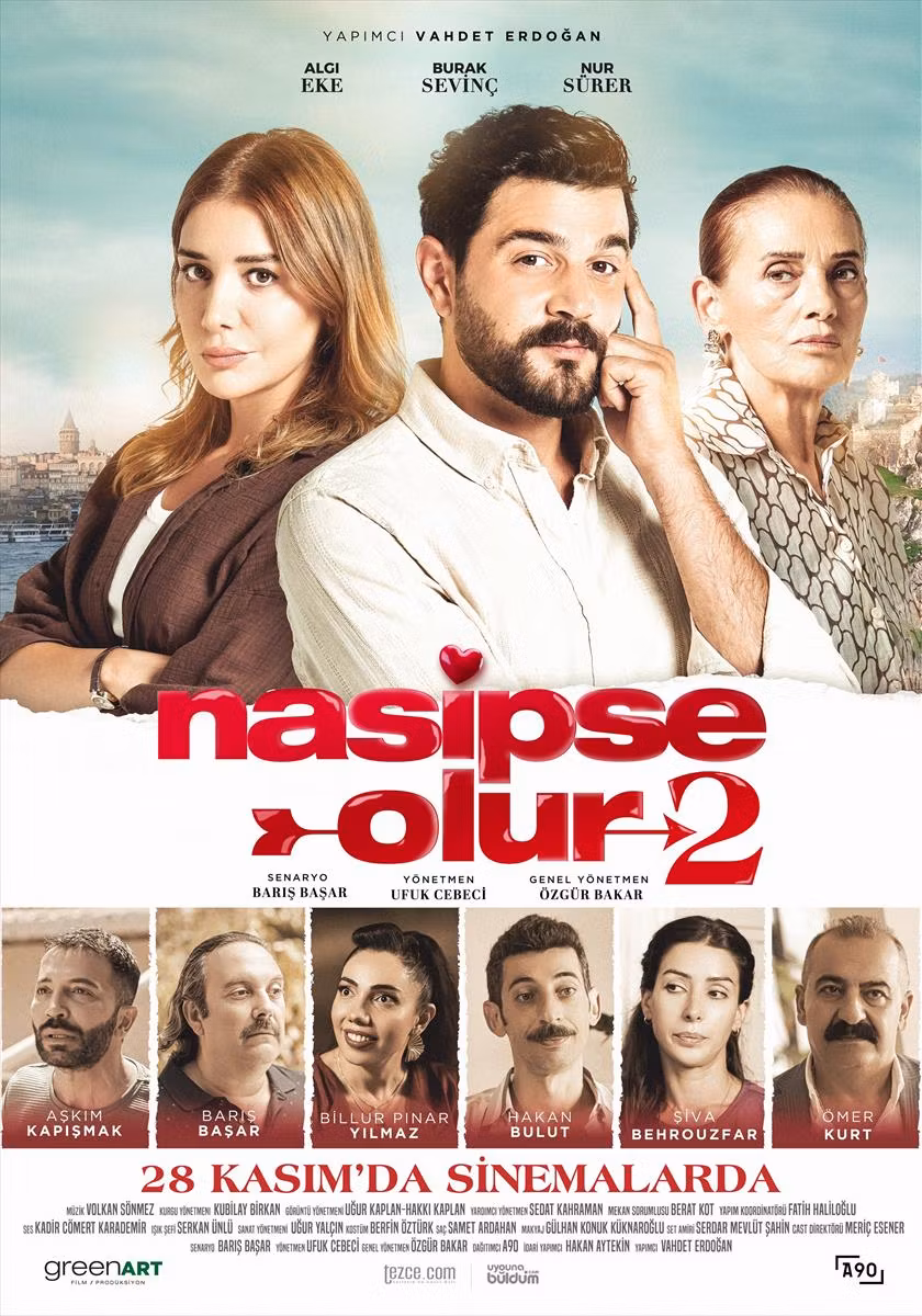 Nasipse Olur 2 | Film, iflas edip Boyabat’ı ve lüks yaşamlarını terk etmek zorunda kalan Hancıoğlu ailesinin İstanbul’da hayata tutunma çabasını anlatıyor.