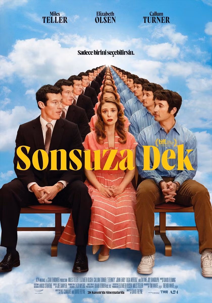 Sonsuza Dek | Ruhların sonsuzluğu nerede geçireceklerine karar vermeleri için yalnızca bir haftalarının olduğu bu dünyada, Joan kendini hayatının aşkı ile genç yaşta kaybettiği ilk aşkı arasında imkansız bir seçimle karşı karşıya bulur. ‘Uzun süredir birlikte olduğu partnerine sadık kalmalı mı yoksa zamansız bir ölümle yarıda kesilen ilk aşkına devam mı etmeli?’ sorusunun cevabını arayan Joan, kendini derin bir iç çatışmanın ortasında bulur.