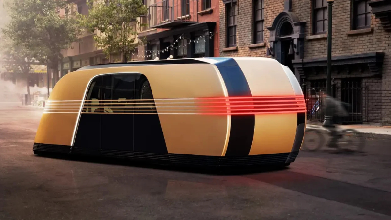 Musk'tan Robovan paylaşımı: İşte, 20 kişilik Tesla minibüsü!