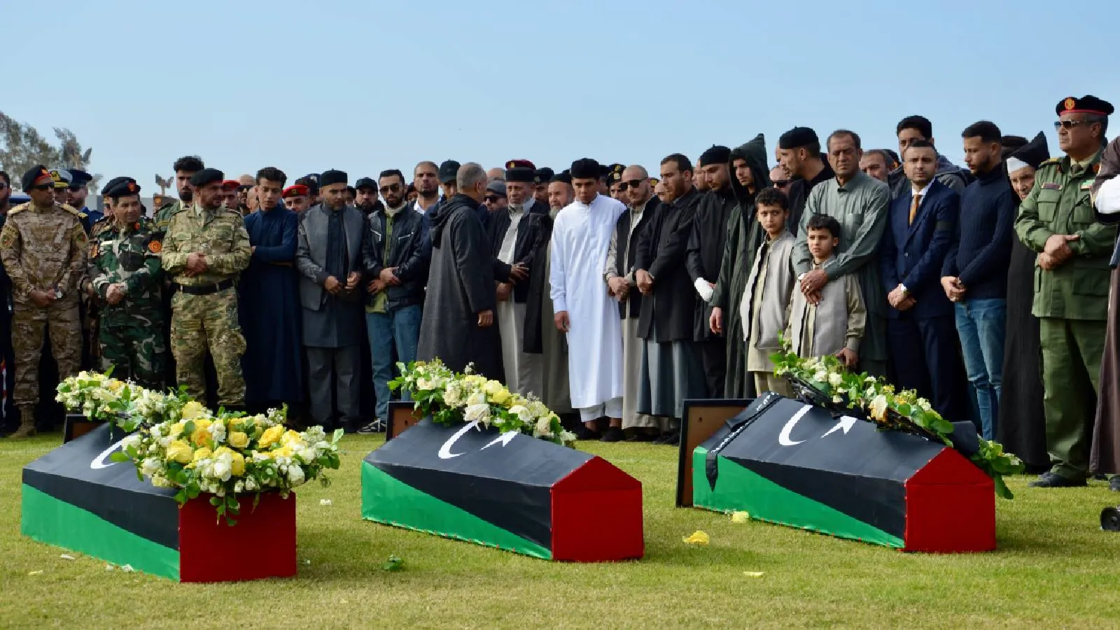 Libya Genelkurmay Başkanı Haddad, memleketi Misrata'da toprağa verildi