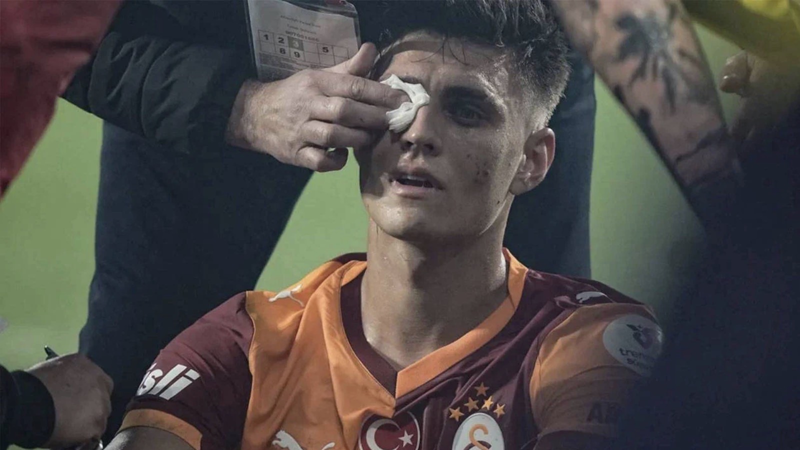Derbide Kazımcan Karataş'ı yaralayan taraftar gözaltına alındı, 1 yıl maçlardan men edildi 