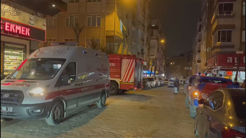 Güngören'de 6 katlı binada patlama: 2 kişi yaralandı