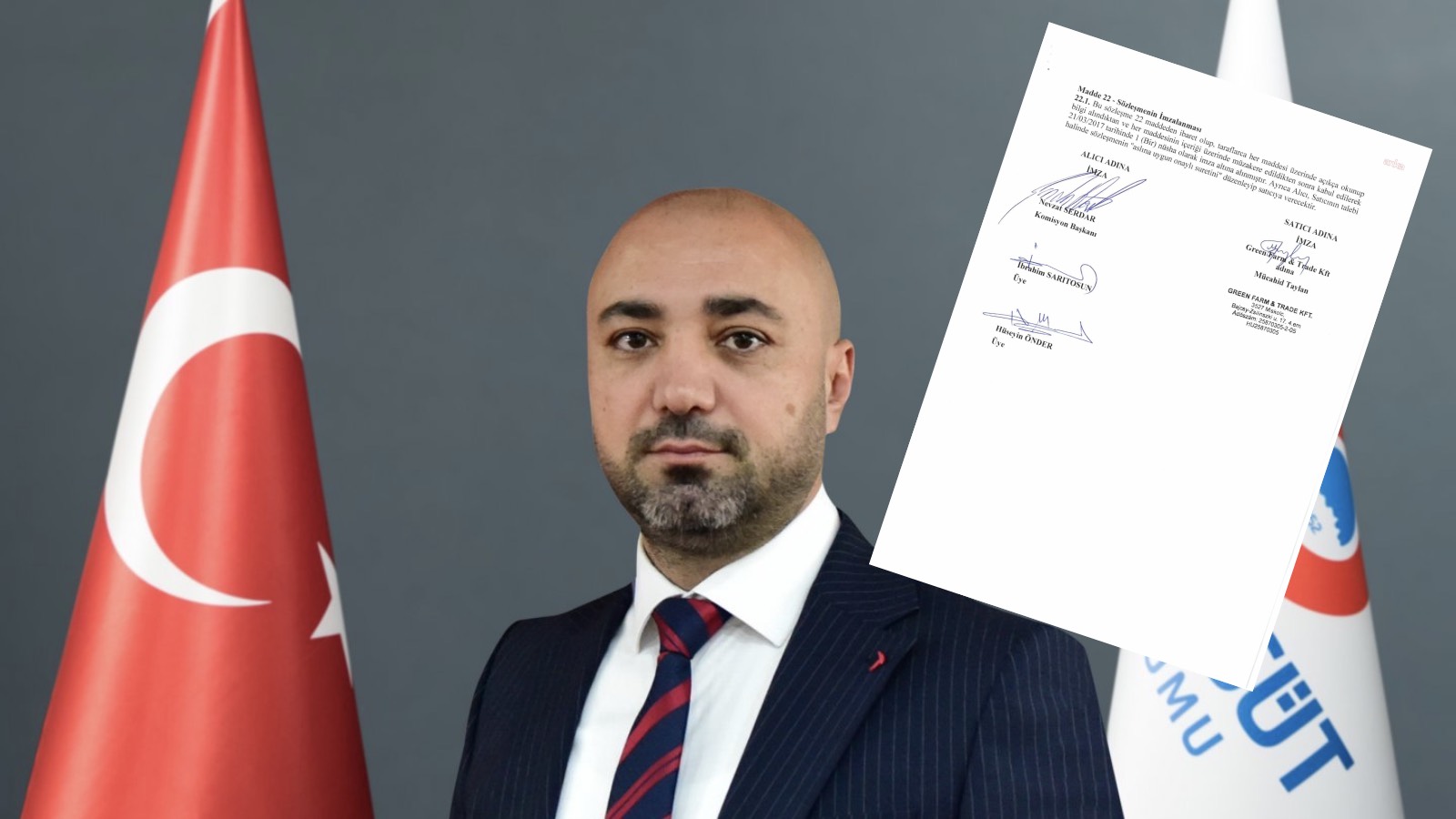 ESK ve Tarım Bakanlığı reddetti, CHP belge açıkladı: Mücahid Taylan, ortağı olduğu yabancı şirketle 2 bin başlık ithalat sözleşmesine imza atmış