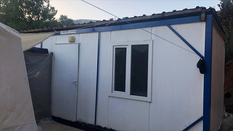 Depremde konteyner verilen işçiye icra takibi başlatıldı