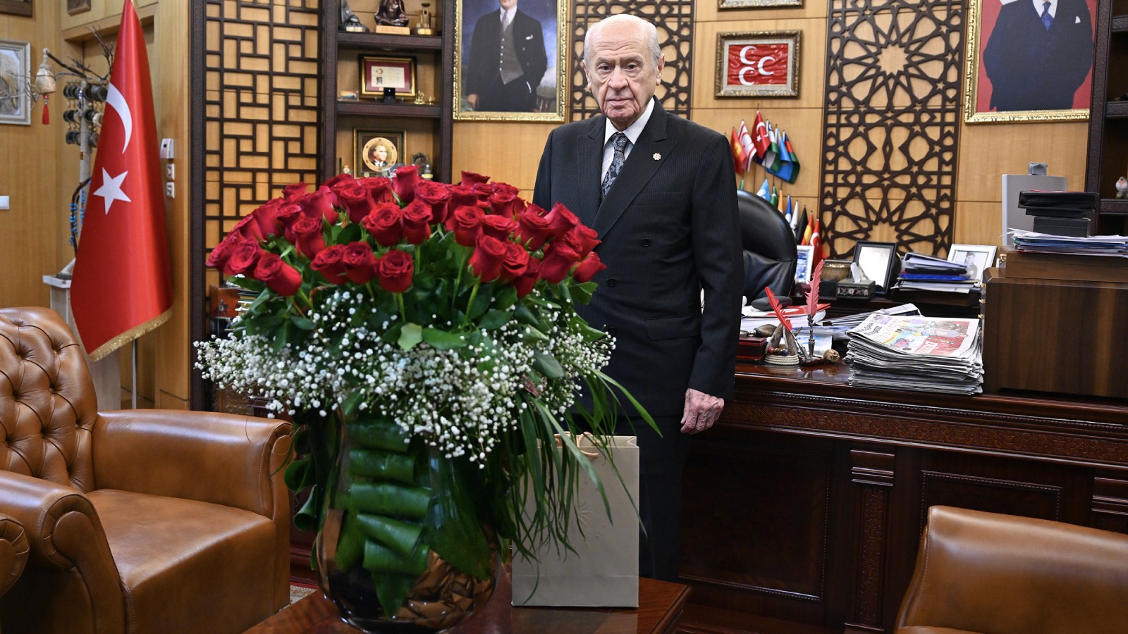 Erdoğan'dan MHP Genel Başkanı Bahçeli'ye doğum günü ve yeni yıl kutlaması
