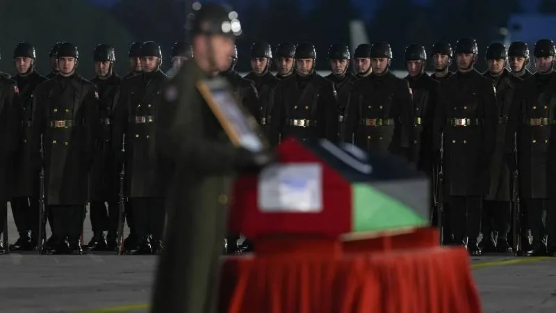 Ankara'da düşen uçakta hayatını kaybeden Libya heyeti için Mürted Hava Üssü'nde tören düzenlendi; naaşları Trablus'a gönderildi