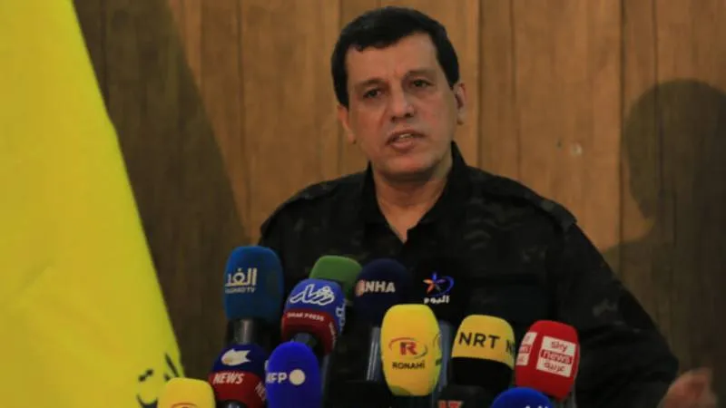 SDG açıkladı: Mazlum Abdi'nin Şam ziyareti 'teknik ve lojistik nedenlerle' ertelendi