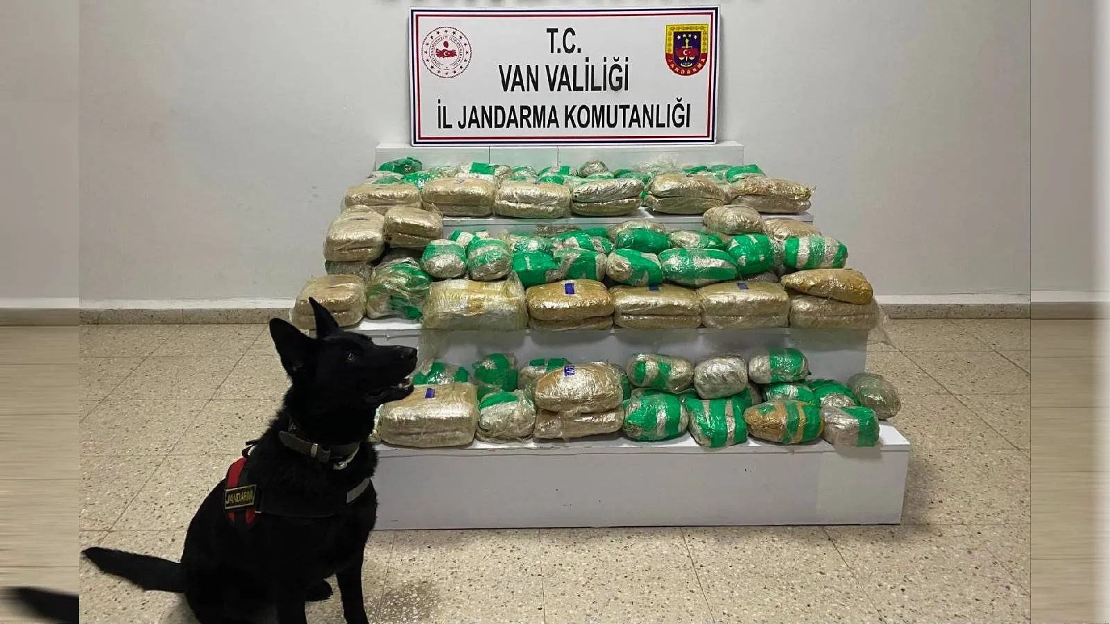 Van'da 51 kilo 275 gram uyuşturucu ele geçirildi