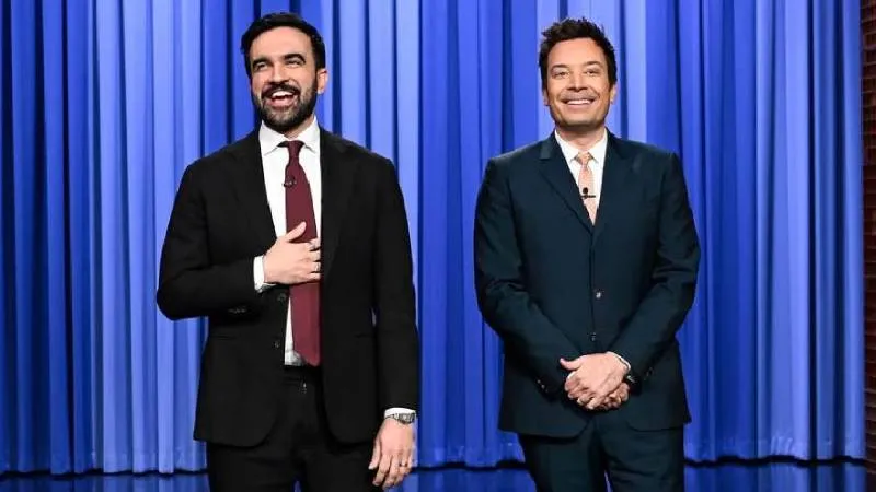 Jimmy Fallon programında Mamdani sürprizi: O kadar soğuk ki New York'ta kiralar dondu!