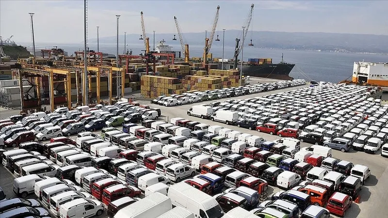 Otomotiv ihracatında nisan rekoru: 3,8 milyar dolarlık satış!