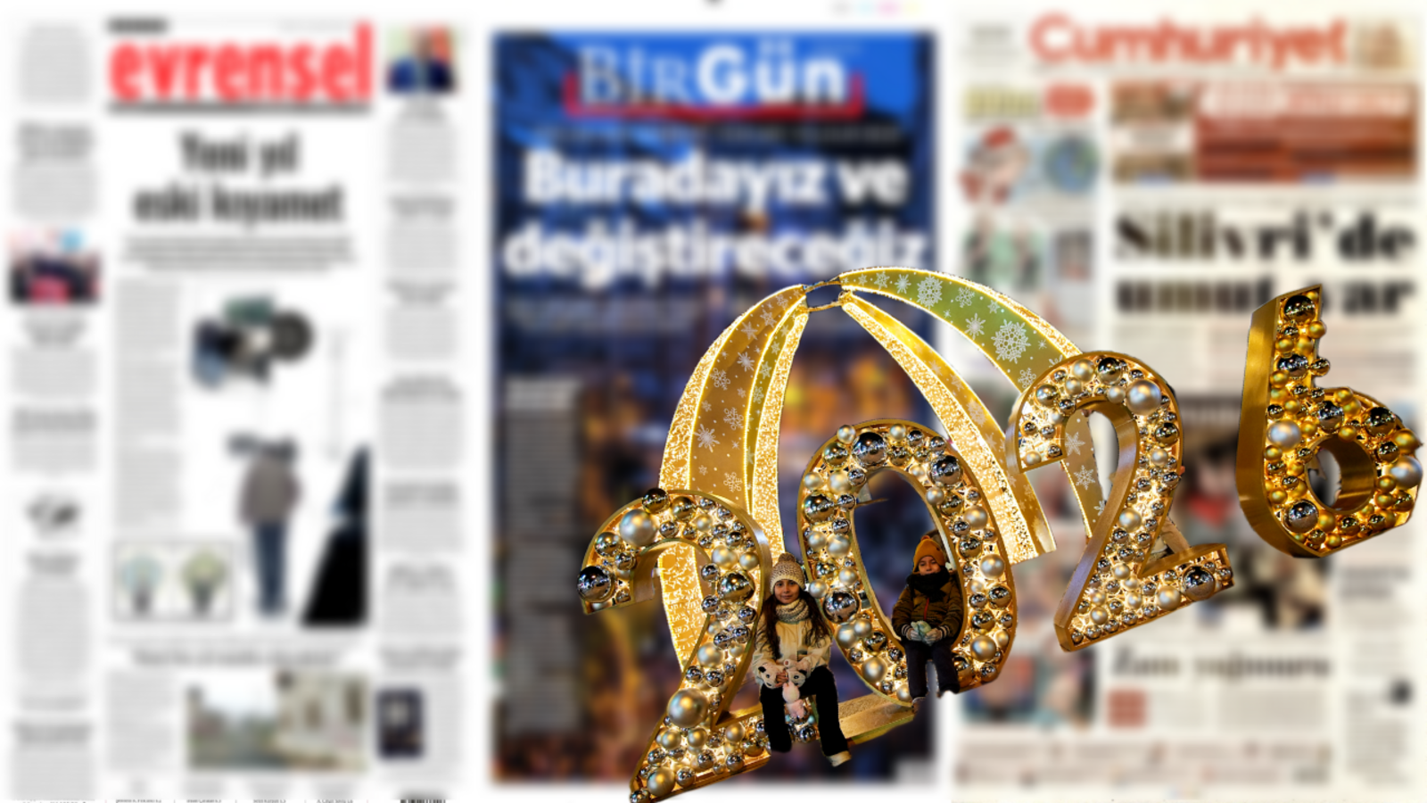 Gazeteler, 2026'nın ilk gününde hangi manşetlerle çıktı?