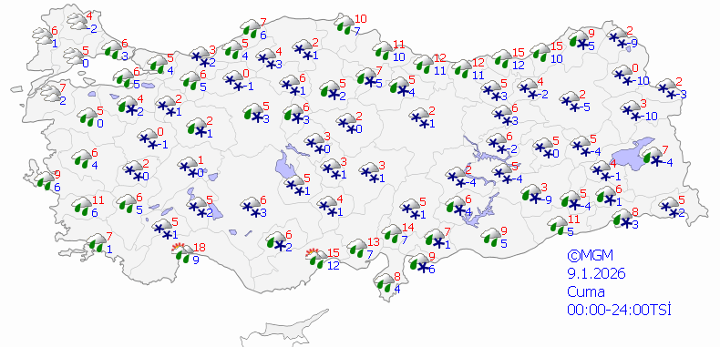 Meteoroloji'den kuvvetli kar uyarısı: Yeni haftada bahar havası, sonra kara kış geliyor!