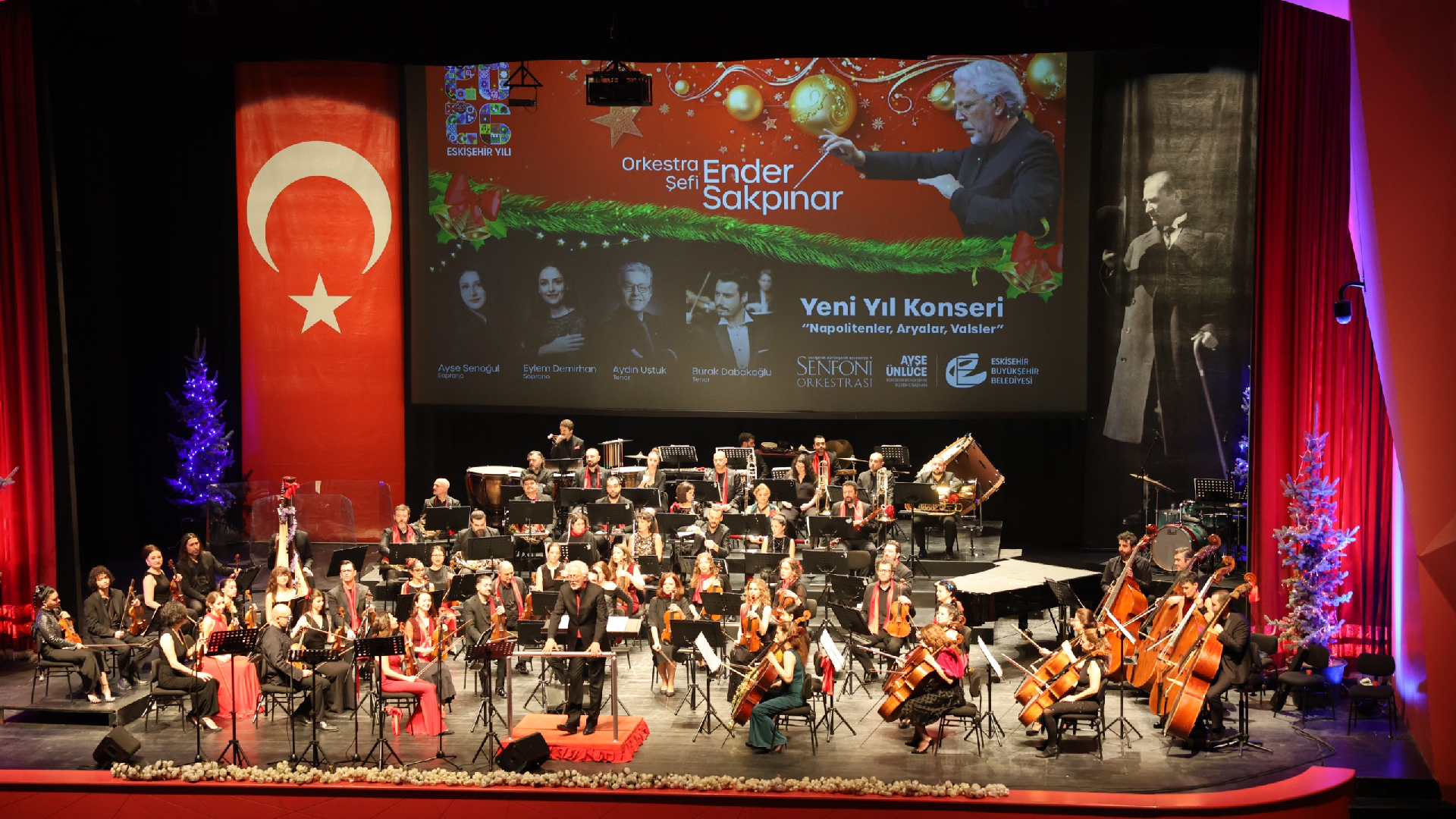 Eskişehir Senfoni Orkestrası Şubat ayında beş konserle sahne alıyor