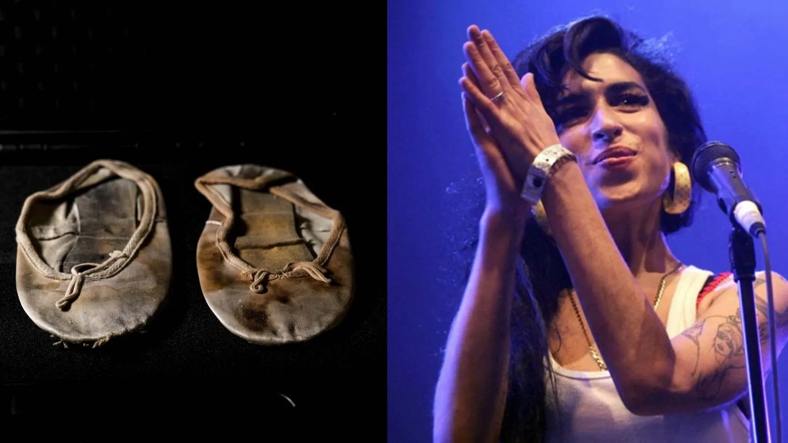 Amy Winehouse'un ikonik mirası Ankara'da: İlk otoportresi, kanlı bale papuçları, tarihe kazınan kırmızı korsesi...