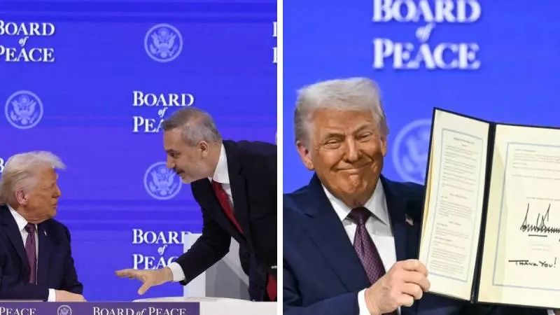 Barış Kurulu'na Davos'taki imza seremonisi; Fidan da törene katıldı | Trump: BM dâhil birçok kuruluşla çalışacağız