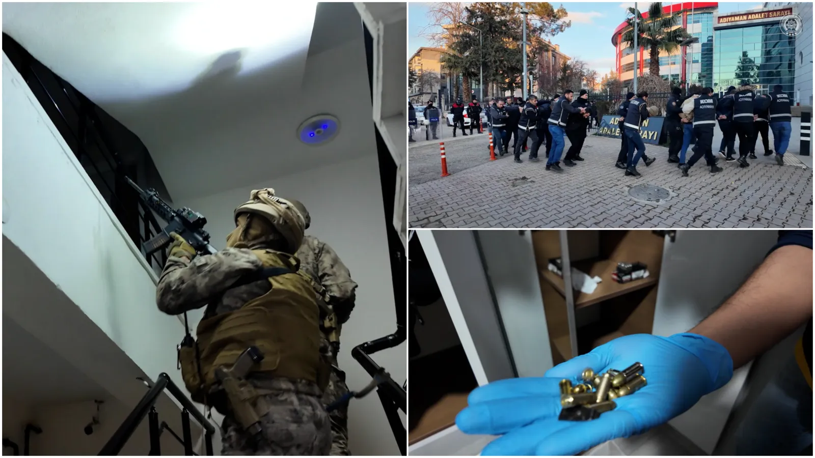Adıyaman'da organize suç örgütlerine operasyon: 22 gözaltı!