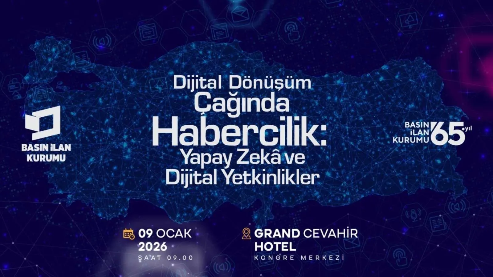 Basın İlan Kurumu'ndan Dijital Dönüşüm Çağında Habercilik: Yapay Zekâ ve Dijital Yetkinlikler” paneli