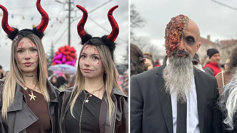 Bin yıllık Balkan geleneği 'Koleda', Kırklareli'nde renkli görüntülerle kutlanıyor: Kötü ruhlardan arınmanın yanı sıra birlik, paylaşım ve dayanışma ruhunu nesilden nesile aktarıyor