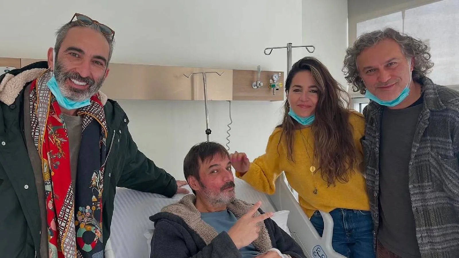Karaciğer nakli bekleyen Ufuk Özkan'a Geniş Aile'den moral ziyareti