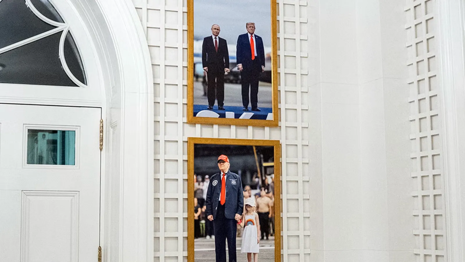 "Bir fotoğraf bin kelimeye bedel": Trump, Beyaz Saray'a Putin'le fotoğrafını koydu