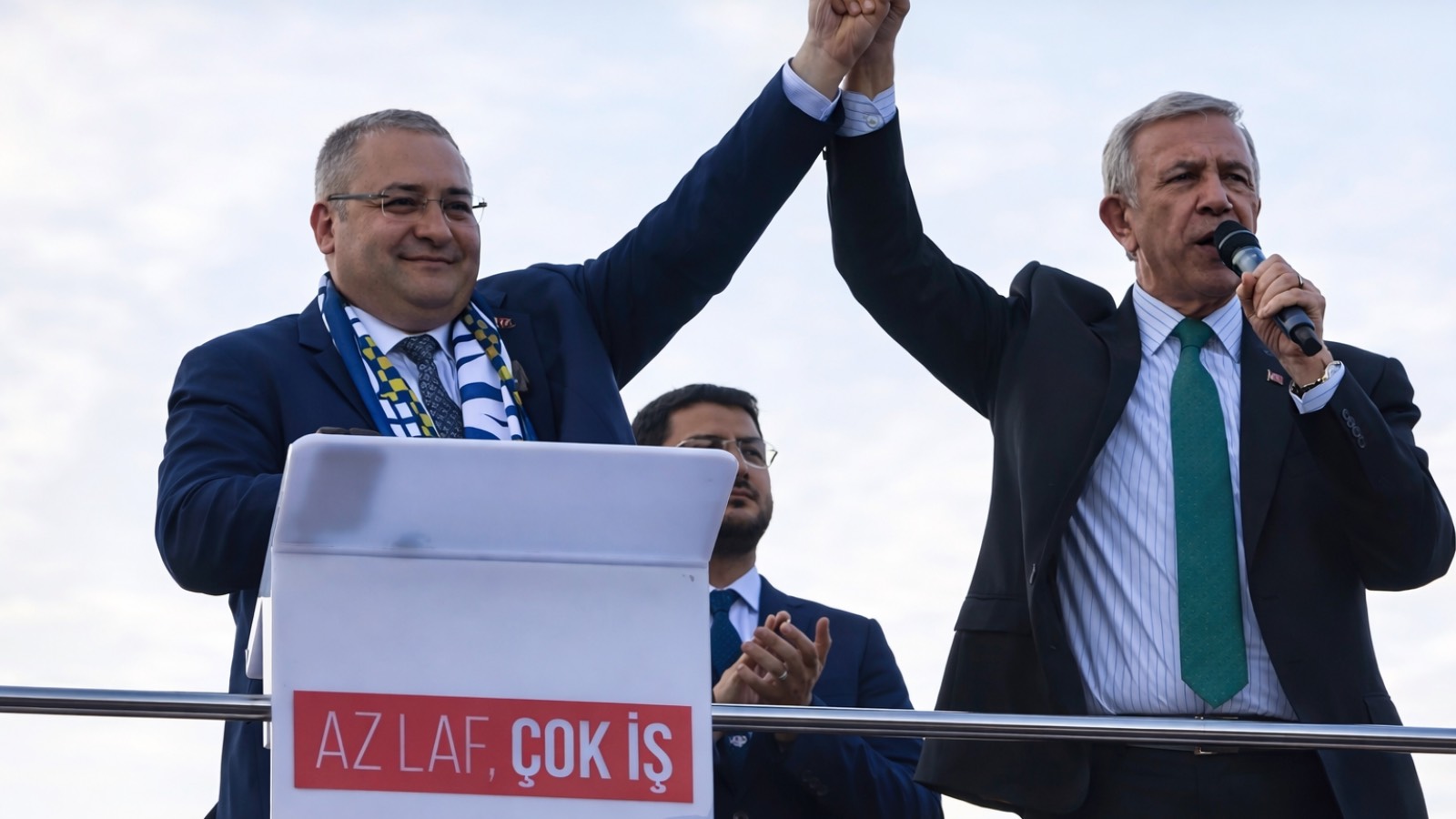 Mansur Yavaş ve CHP'li ilçe belediye başkanlarından ortak "Mesut Özarslan" açıklaması: Yetkiyi milletten alırız, hesabı yine millete veririz