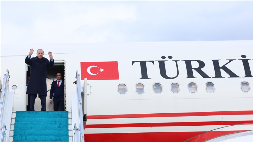 Cumhurbaşkanı Erdoğan Etiyopya'ya gitti