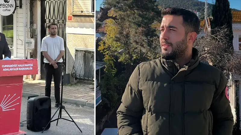 CHP'nin Büyükada mitingi öncesi Adalar Gençlik Kolları Başkanı Ramazan Yıldız gözaltına alındı