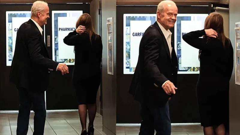 70 yaşında 8’inci kez baba olmuştu: Kelsey Grammer ve eşinin romantik akşam yemeği