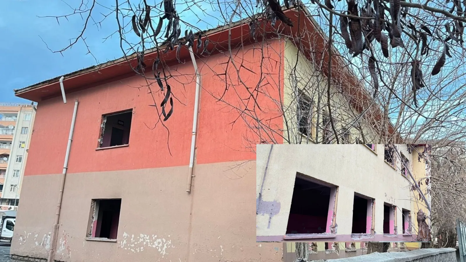 Depremde ağır hasar almış ve hakkında yıkım kararı verilmişti; Diyarbakır'ın ilk ortaokulunda süreç düğümü!
