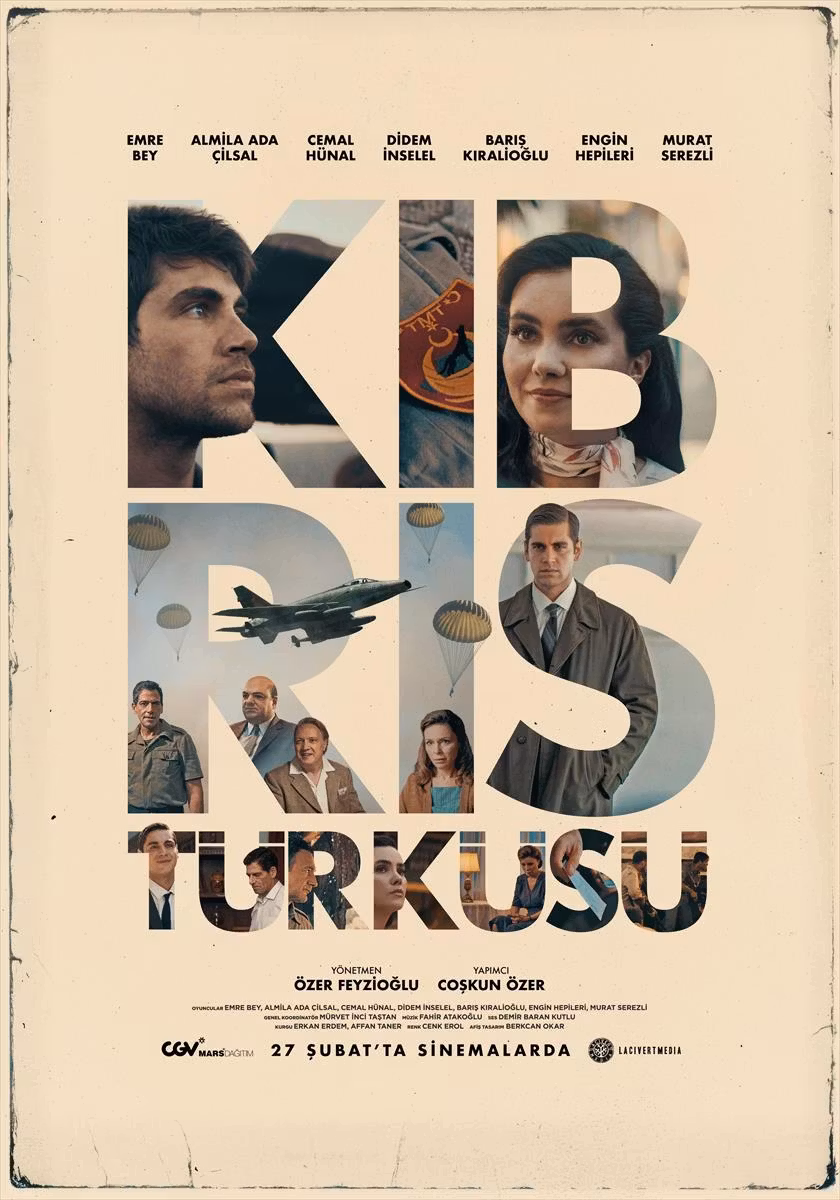 <p><strong>Kıbrıs Türküsü </strong></p>
<p>Film, 1957-1974 yılları arasında Kıbrıs’ta yaşanan şiddet olaylarını ve Türk Mukavemet Teşkilatı’nın (TMT) kuruluşuyla birlikte bir öğretmenin direnişçiye dönüşümünü odağına alıyor.</p>