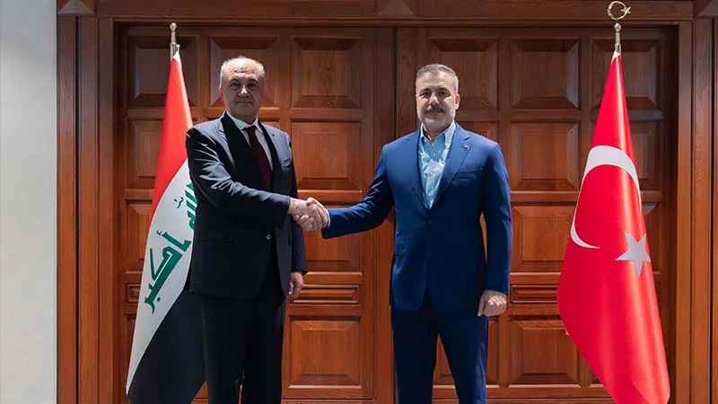 Dışişleri Bakanı Fidan, Irak Savunma Bakanı Al Abbasi ile görüştü