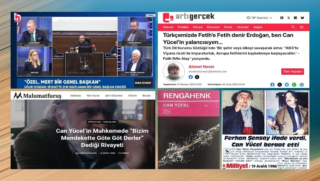Can Yücel, “Göte göt denir” dedi mi?